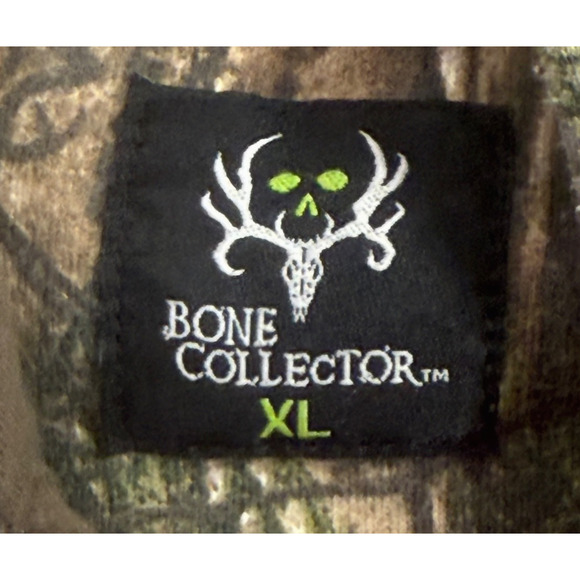 RealTree Hoodie Mens Size XL Logo Buck Graphic Hunting Oversized EUC - Picture 3 of 8